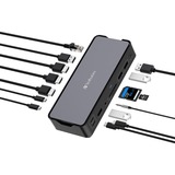 Verbatim 32171, CDS-15, Docking station alluminio/Nero