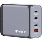 Verbatim GNC-200 Universale Nero, Grigio AC Ricarica rapida Interno, Caricabatterie grigio, Interno, AC, 21 V, Nero, Grigio