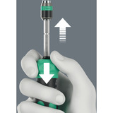 Wera Kraftform Kompakt 20 RA-R, Set di bit Nero/Verde