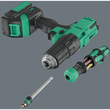 Wera Kraftform Kompakt 20 RA-R, Set di bit Nero/Verde