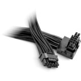 be quiet! 12V-2x6 / 12VHPWR 90° Cable PCI-E 0,7 m, Cavo Nero, 0,7 m, 12V-2x6, 12VHPWR, Maschio, Maschio, Dritto