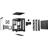 be quiet! Light Base 500 LX Black Midi Tower Nero, Chassis Tower Nero, Midi Tower, PC, Nero, ATX, micro ATX, Mini-ITX, Acrilonitrile butadiene stirene (ABS), Vetro, Acciaio, Gaming