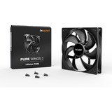 be quiet! Pure Wings 3 140mm PWM, Ventola Nero
