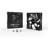 be quiet! Pure Wings 3 140mm PWM, Ventola Nero