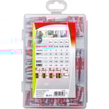 fischer Profi-Box DuoPower corto/lungo (150 pezzi), Tassello grigio chiaro/Rosso