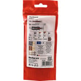 fischer Tassello a gambo lungo DuoXpand 8x80 T grigio chiaro/Rosso