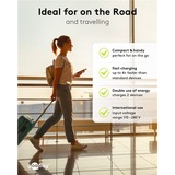 goobay Caricatore rapido doppio USB-C 36 Watt, PD, Caricabatterie Nero