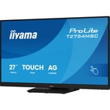 iiyama ProLite T2754MSC-B2AG, Monitor LED Nero (opaco)