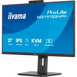 iiyama ProLite XB2797QSNPH-B1, Monitor LED Nero (opaco), 68,6 cm (27"), 2560 x 1440 Pixel, Quad HD, Nero