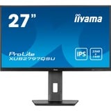 iiyama XUB2797QSU-B2, Monitor LED Nero (opaco)