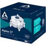 ARCTIC Alpine 17, raffreddamento CPU  Nero/Bianco