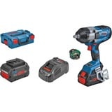 Bosch GDS 18V-1000 C Professional 1750 Giri/min Nero, Blu, Avvitatore blu/Nero, Cacciavite a percussione, Impugnatura a pistola, 1/2", Nero, Blu, 1750 Giri/min, 1300 Giri/min