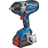 Bosch GDS 18V-1000 C Professional 1750 Giri/min Nero, Blu, Avvitatore blu/Nero, Cacciavite a percussione, Impugnatura a pistola, 1/2", Nero, Blu, 1750 Giri/min, 1300 Giri/min