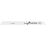 Bosch Lame per sega a gattuccio S 1122 HF Flexible per legno e metallo, 25 pezzi, Lama per sega 