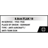 COBI 8.8 cm Flak 18, Giochi di costruzione 