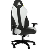 Corsair TC70 REMIX Seduta imbottita Schienale imbottito, Sedili di gioco bianco/Nero, Seduta imbottita, Schienale imbottito, Nero, Bianco, Bianco, Nero, Poliuretano, Tessuto, Ecopelle, Tessuto, Ecopelle