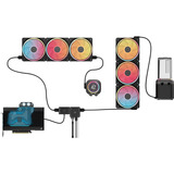 Corsair iCUE LINK XD6 RGB ELITE, Serbatoio di espansione Nero