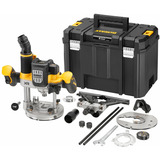 DEWALT Fresatrice a batteria DCW620NT-XJ, 18 Volt, Router giallo/Nero
