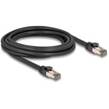 DeLOCK Cavo di rete RJ-45 Cat.6a U/FTP ultra flessibile Nero