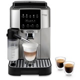 DeLonghi 0132217144, Macchina automatica argento/Nero