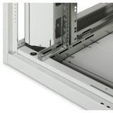 Digitus Armadio di rete serie Unique - 800x800 mm (LxP), IT armadio grigio chiaro
