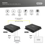 Digitus DS-55342, Estensione HDMI Nero