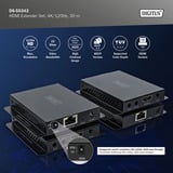 Digitus DS-55342, Estensione HDMI Nero