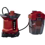 EINHELL Power X-Change Pompa per acqua sporca a batteria GE-DP 18/25 LL Li-Solo, 18 Volt, Pompe immersione e pressione rosso/Nero