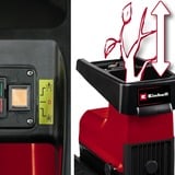EINHELL Trituratore elettrico silenzioso GC-RS 60 CB, Chopper rosso/Nero