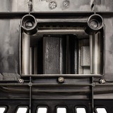 EINHELL Trituratore elettrico silenzioso GC-RS 60 CB, Chopper rosso/Nero