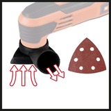 EINHELL Utensile multifunzione TC-MG 250 CE, Strumento multi funzione rosso/Nero