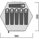 Easy Camp Tenda a cupola Sandland Yurt marrone