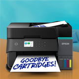 Epson EcoTank ET-3950 Ad inchiostro A4 4800 x 1200 DPI 35 ppm Wi-Fi, Stampante multifunzione Nero, Ad inchiostro, Stampa a colori, 4800 x 1200 DPI, A4, Stampa diretta, Nero