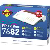 FRITZ! Box 7682, Router bianco/Rosso