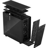 Fractal Design Meshify 2 XL Light Tempered Glass Tower Nero Nero, Tower, PC, Nero, ATX, EATX, micro ATX, Mini-ITX, SSI CEB, Acciaio, Vetro temperato, Giocare