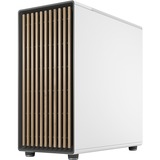 Fractal Design North XL Chalk White, Chassis Tower bianco/legno