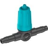 GARDENA Micro-Drip-System Gocciolatore a fila regolabile 0-15 l/h, Contagocce Nero/Turchese