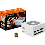 GIGABYTE GP-UD850GM PG5W, Alimentatore PC bianco