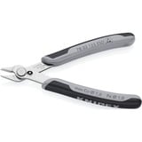 KNIPEX 78 03 125 ESD Side-cutting pliers pinza, Pinze per elettronica grigio, Side-cutting pliers, Acciaio inossidabile, Acciaio, Plastica, Nero/Grigio, 12,5 cm, 55 g