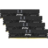 Kingston FURY FURY 128GB 5600MT/s DDR5 ECC Reg CL36 DIMM (Kit da 4) Renegade Pro XMP, Memoria Nero, 128 GB, 4 x 32 GB, DDR5, 288-pin DIMM, Nero