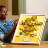 LEGO ART 31215 Vincent Van Gogh – Girasoli, Quadro 3D Costruibile Fai da Te per Adulti, Decorazione Casa, Regalo Donna o Uomo, Giochi di costruzione Quadro 3D Costruibile Fai da Te per Adulti, Decorazione Casa, Regalo Donna o Uomo, Set da costruzione, 18 anno/i, Plastica, 2615 pz, 3,69 kg