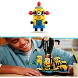 LEGO Alien Conquest Gru e Minions in mattoncini, Giochi di costruzione Set da costruzione, 9 anno/i, Plastica, 839 pz, 998 g