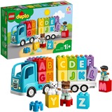 LEGO DUPLO Camion dell'alfabeto, Giochi di costruzione Set da costruzione, 1,5 anno/i, 36 pz, 822 g