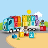 LEGO DUPLO Camion dell'alfabeto, Giochi di costruzione Set da costruzione, 1,5 anno/i, 36 pz, 822 g