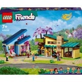 LEGO Friends Le case di Olly e Paisley, Giochi di costruzione Set da costruzione, 7 anno/i, Plastica, 1126 pz, 1,84 kg