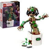 LEGO | Marvel 76297 Groot Ballerino, Personaggio Giocattolo con Funzione Danzante, Giochi Animati Bambini 7+ Fan degli Avengers, Giochi di costruzione Personaggio Giocattolo con Funzione Danzante, Giochi Animati Bambini 7+ Fan degli Avengers, Set da costruzione, 10 anno/i, Plastica, 459 pz, 524 g