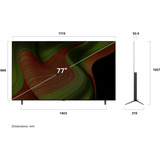 LG OLED77B59LA.AEUD evo TV, TV OLED Nero
