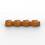 Lindy 40481 clip sicura Bloccaporte RJ-45 Arancione Acrilonitrile butadiene stirene (ABS) 20 pz arancione , Bloccaporte, RJ-45, Arancione, Acrilonitrile butadiene stirene (ABS), 20 pz, Sacchetto di politene