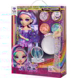 MGA Entertainment Rainbow High Rainbow Shimmers with Slime Fashion Doll - Violet (purple), Bambola Rainbow High Rainbow Shimmers with Slime Fashion Doll - Violet (purple), Bambola alla moda, Femmina, 4 anno/i, Bambino/Bambina, 280 mm, Multicolore