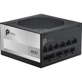 MSI PRO A1000PL PCIE5 1000W, Alimentatore PC Nero/Bianco